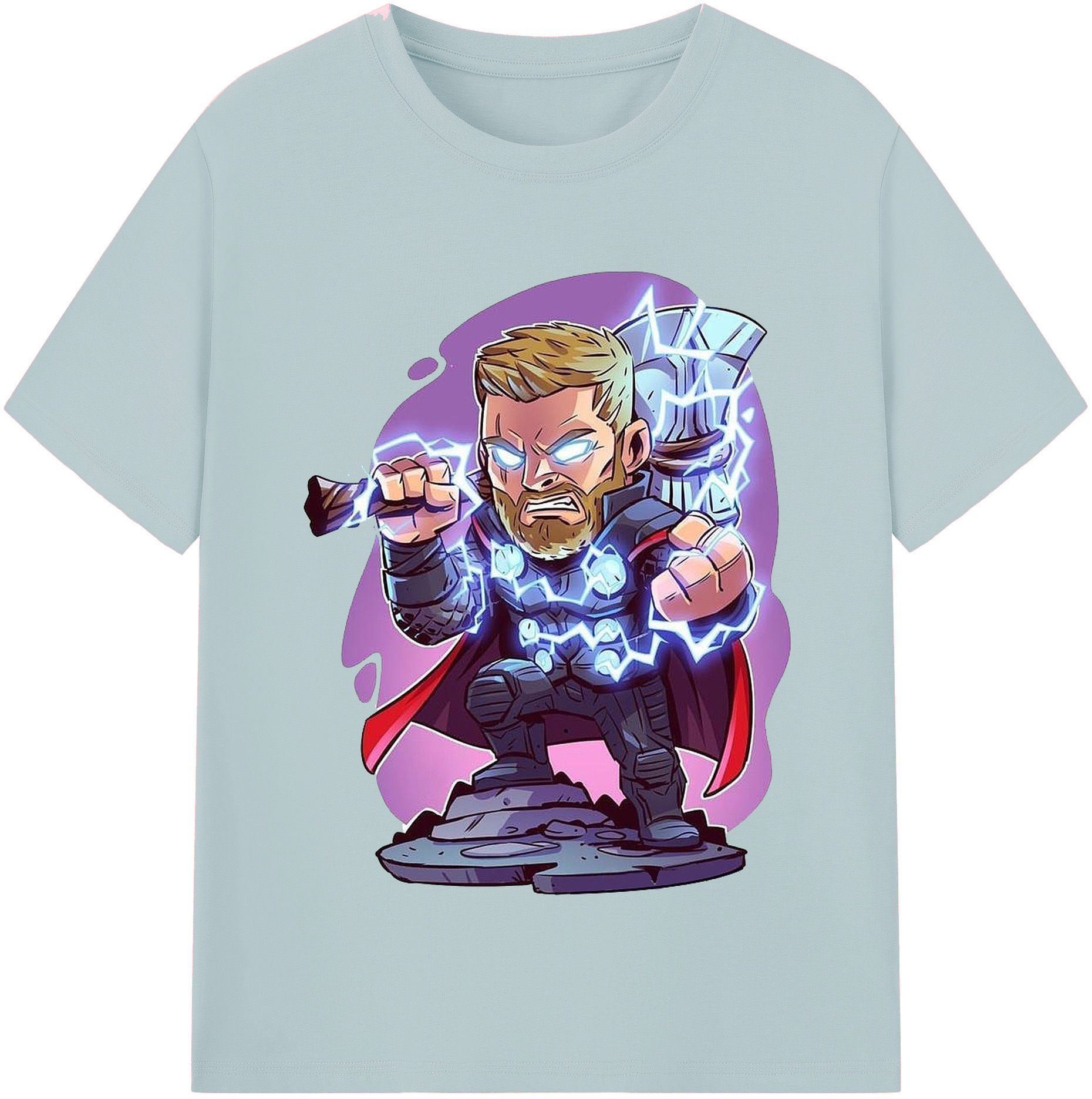 （画像用） アベンジャーズ The Avengers 綿100％半袖Tシャツ（フロントプリント）